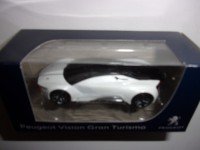 1/64 3-INCHES VOITURE MINIATURE DE COLLECTION PEUGEOT VISION GT 2015 BLANC NOREV312017