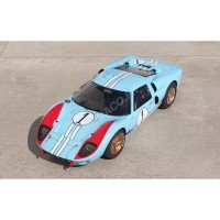 1/12 FORD GT 40 MKII 1 KEN MILES DENNY HULME LE MANS 1966 2ND-ACME1201003