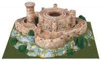 KITS A MONTER Chateau de Bellver (Palma de Mallorca - Espagne) - Ech 1/350 - 3200 pcs - 33 x 33 x 16,5 cm - Dif 8,5/10-AEDES1004