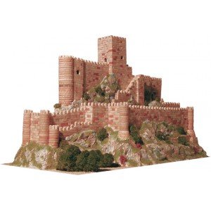 KITS A MONTER Chateau de Almansa (Espagne) - Ech 1/350 - 3600 pcs - 25 x 51 x 31,5 cm - Dif 7,5/10-AEDES1006