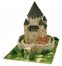 KITS A MONTER Tour Cesar (Provins - France) - Ech 1/170 - 8250 pcs - 40 x 50 x 41,5 cm - Dif 8/10-AEDES1009