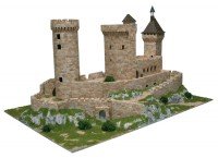 KITS A MONTER Chateau de Foix (France) - Ech 1/175 - 7500 pcs - 42 x 67 x 36,5 cm - Dif 8/10-AEDES1010