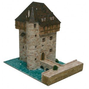 KIT A MONTER Chateau de Crupet (Belgique) - Ech 1/100 - 2850 pcs - 28,5 x 19,5 x 26,5 cm - Dif 6,5/10-AEDES1053