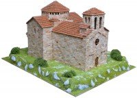 KITS A MONTER Eglise Sant Jaume de Frontanya (Espagne) - Ech 1/80 - 3800 pcs - 30 x 40 x 22 cm - Dif 7,5/10-AEDES1101