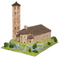 KITS A MONTER Eglise de Saint Climent de Taull (Espagne) - Ech 1/80 - 3500 pcs - 31,5 x 40 x 33,5 cm - Dif 7,5/10-AEDES1104