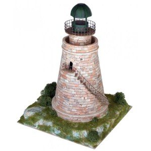 KITS A MONTER Phare de la Herradura (Almunecar - Espagne) Ech 1/75 - 1500 pcs - 20 x 20 x 26,5 cm - Dif 6/10-AEDES