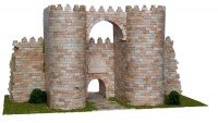 KITS A MONTER Porte d'Alcazar (Avila - Espagne) - Ech 1/100 - 4500 pcs - 40 x 26 x 19,5 cm - Dif 7/10-AEDES1266