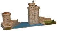 KITS A MONTER Tour de La Rochelle (France) - Ech 1/220 - 5800 pcs - 63 x 23 x 27 cm - Dif 8/10-AEDES1267