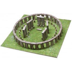 KITS A MONTER Stonehenge (Angleterre) - Ech 1/135 - 121 pcs - 28 x 28 x 7 cm - Dif 4/10-AEDES1268