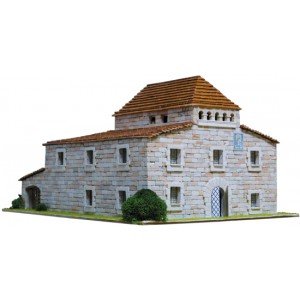 KITS A MONTER Maison de campagne du Barça ( Espagne) - Ech 1/75 - 3400 pcs - 33 x 25 x 17,5 cm - Dif 6/10-AEDES1405
