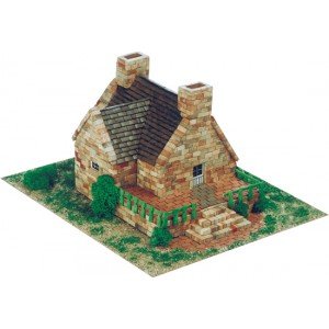 KITS A MONTER Petite maison - 1800 pcs - 28 x 20 x 16 cm - Dif 6/10-AEDES1407