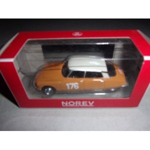 1/64 3-INCHES CITROEN DS ID19 RALLYE MONTE-CARLO N°176-1959-NOREV:319225C