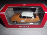 1/64 3-INCHES CITROEN DS ID19 RALLYE MONTE-CARLO N°176-1959-NOREV:319225C