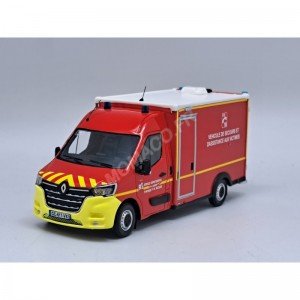 1/43 RENAULT MASTER 2019 WAS VSAV SDIS "47 - LOT-ET-GARONNE"POMPIER ALERTE0144