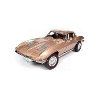 1/18 CHEVROLET CORVETTE STINGRAY COUPE 1963 OR- AMERICAN MUSCLEAMM1222