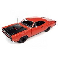 1/18 DODGE SUPER BEE "MCACN" 1969 ROUGE- AMERICAN MUSCLEAMM1231