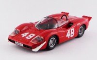 1/43 VOITURE RALLYE Abarth 2000 SE 2ème Mont Ventoux-1969-PILOTÉE PAR Merzario-BESTBES9704 