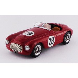 1/43 VOITURE MINIATURE Ferrari 166 MM Barchetta #28 6ème GP Portugal-1952-ARTMODELART378 