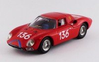 1/43 VOITURE MINIATURE DE COLLECTION Ferrari 250 LM #136 Targa Florio-1965-BESTMODELBES9683 