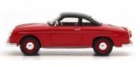 1/43 VOITURE MINIATURE DE COLLECTION Porsche Teram Puntero rouge noir - Argentine-1958-AUTOCULTATC02014 