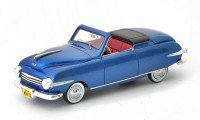 1/43 VOITURE MINIATURE Playboy A48 cabriolet bleu - USA-1948-AUTOCULTATC05018