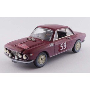 1/43 Lancia Fulvia Coupé 1200 HF 5ème rallye Monte Carlo-1966-PILOTÉE PAR Lombardi-BESTMODELBES9739 