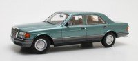 1/18 VOITURE MINIATURE DE COLLECTION Mercedes 280 SE W126 bleu métallisé-1980-Cult ModelsCLTL074.1 