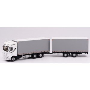 1/43 DAF XF CAMION MINIATURE DE COLLECTION DAF XF AVEC REMORQUE "STB"ELIGOR116404