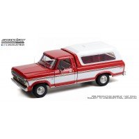 1/18 FORD F-100 1975 ROUGE- GREENLIGHTGREEN13620
