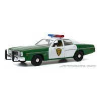 1/24   PLYMOUTH FURY "CHICKASAW COUNTY SHERIFF" 1975- GREENLIGHTGREEN84096