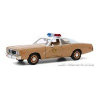 1/24 DODGE CORONET "CHOCTAW COUNTY SHERIFF" 1975- GREENLIGHTGREEN84097
