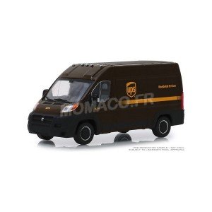 1/43 DODGE RAM PROMASTER 2500 CARGO TOIT SURELEVE 2018 "UPS"GREENLIGHT86156