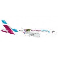 1/400 AIRBUS A320 AVION MINIATURE DE COLLECTION Airbus A320 Eurowings Europe OE-IQD 9.4 cm-HERPAHER562676