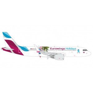 1/400 AIRBUS A320 AVION MINIATURE DE COLLECTION Airbus A320 Eurowings Europe OE-IQD 9.4 cm-HERPAHER562676