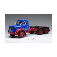 1/43 MAGIRUS TRACTEUR CAMION MINIATURE DE COLLECTION MAGIRUS JUPITER 6X6 BLEU-IXOMODELS IXOTR054