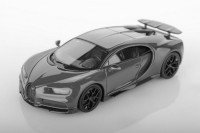 1/43 BUGATTI VOITURE MINIATURE DE COLLECTION Bugatti Chiron Sport gris carbone/gris métallisé-2018-LOOKSMARTLOOLS490C 