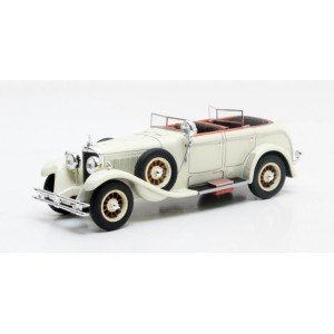1/43 VOITURE MINIATURE Mercedes Model K Torpedo cabriolet blanc-1926-MATRIX41302-191