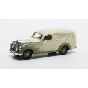 1/43 VOITURE MINIATURE Mercedes 220 van Autenrieth crème/olive-1932-MATRIXMAX11302-201