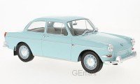 1/18 VOITURE MINIATURE DE COLLECTION Volkswagen 1500 S (type 3) bleu clair-1963-MDG18091
