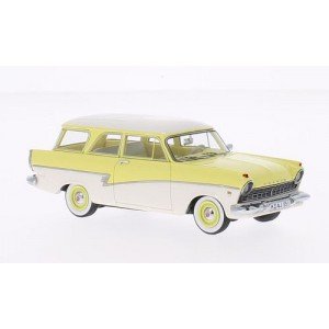 1/43 FORD P2 VOITURE MINIATURE DE COLLECTION Ford P2 combi jaune/blanc-1957-NEO44551