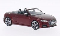 1/43 voiture miniature Audi TT S rouge foncé métallisé 2014 NEO46410