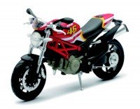 1/12 MOTO GP MINIATURE DE COLLECTION Ducati Monster 796 #46-NEW RAYNWR57513