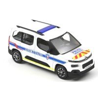 1/43 CITROEN VEHICULES DE SECOURS POLICE CITROEN BERLINGO 2020"POLICE MUNICIPALE"NOREV155768