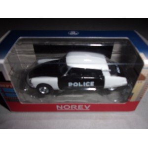 1/58 VOITURE MINIATURE 3-INCHES CITROEN DS 19 POLICE NOREV:319125