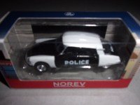1/58 VOITURE MINIATURE 3-INCHES CITROEN DS 19 POLICE NOREV:319125