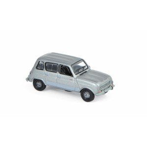 1/87 HO RENAULT VOITURE MINIATURE DE COLLECTION RENAULT 4 GTL 1987 GRIS MÉTALLISÉ-NOREV510086 