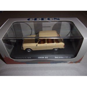 1/43 VOITURE MINIATURE DE COLLECTION RENAULT 6 TL 1974 BEIGE-ODEON012