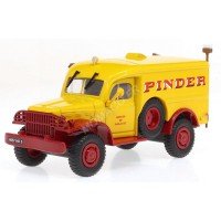 1/43 DODGE VEHICULES MINIATURE DE COLLECTION CIRQUE PINDER DODGE WC54 "PINDER" ODEON092