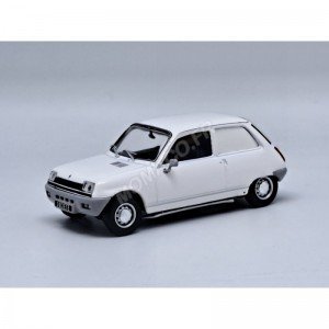 1/43 RENAULT 5 VOITURE MINIATURE DE COLLECTION RENAULT 5 SOCIETE BLANCHE-ODEON132