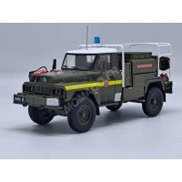 1/43 CAMION MILITAIRE ACMAT TPK 4-35-C CCFM SECURITE CIVILE KAKI-ODEON135